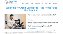 Desktop Screenshot of creditcardideas.com